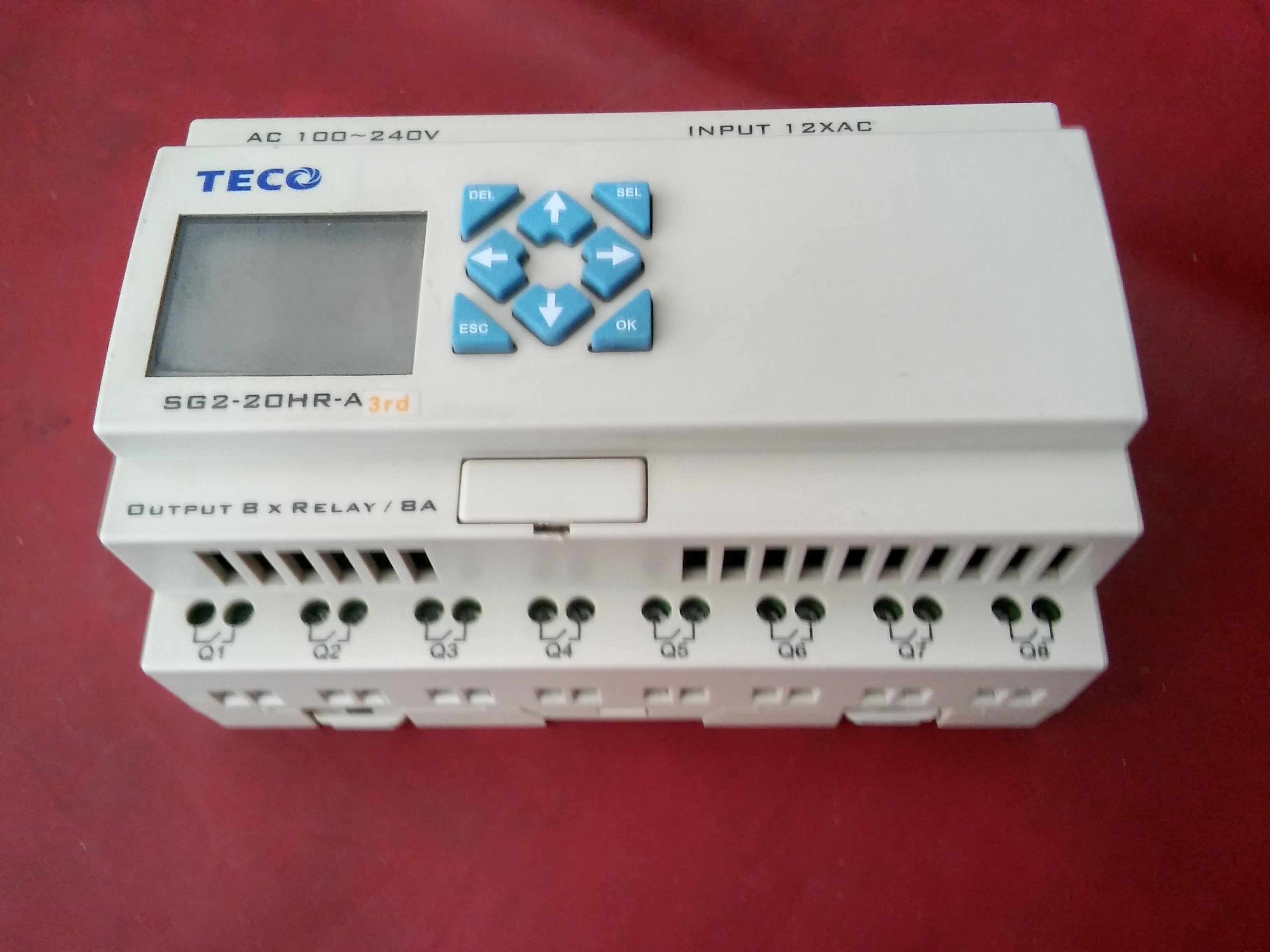 TECO SG2-20HR-A3RD SG2-20HR-A  PLC CPU