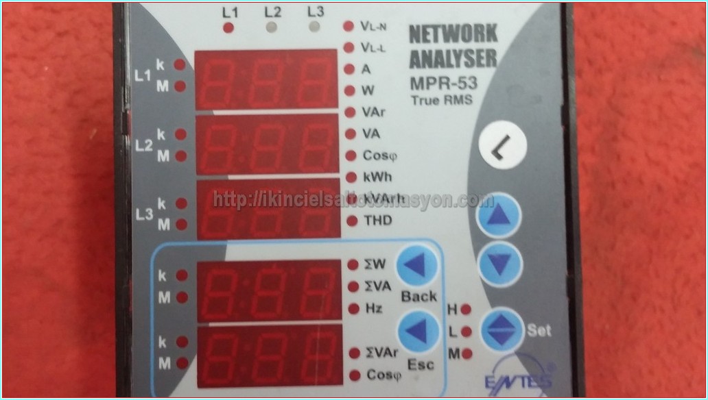 ENTES MPR-53 MPR 53 MPR53 NETWORK ANALYSER