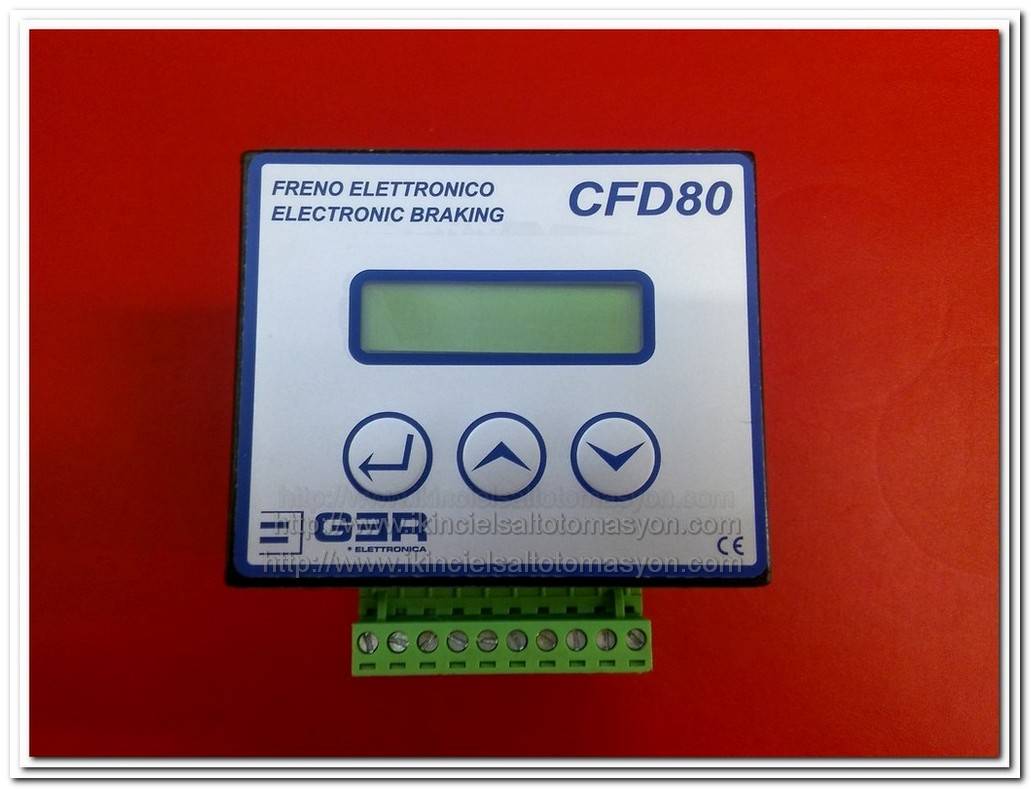 GER ELETTRONICA CFD80 24VAC ELEKTRONİK FREN CİHAZI