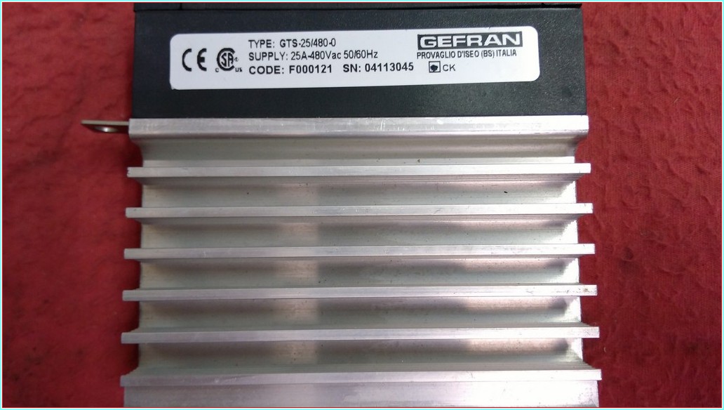GEFRAN GTS-25/480-0 F000121 25A KATI HAL RÖLESİ