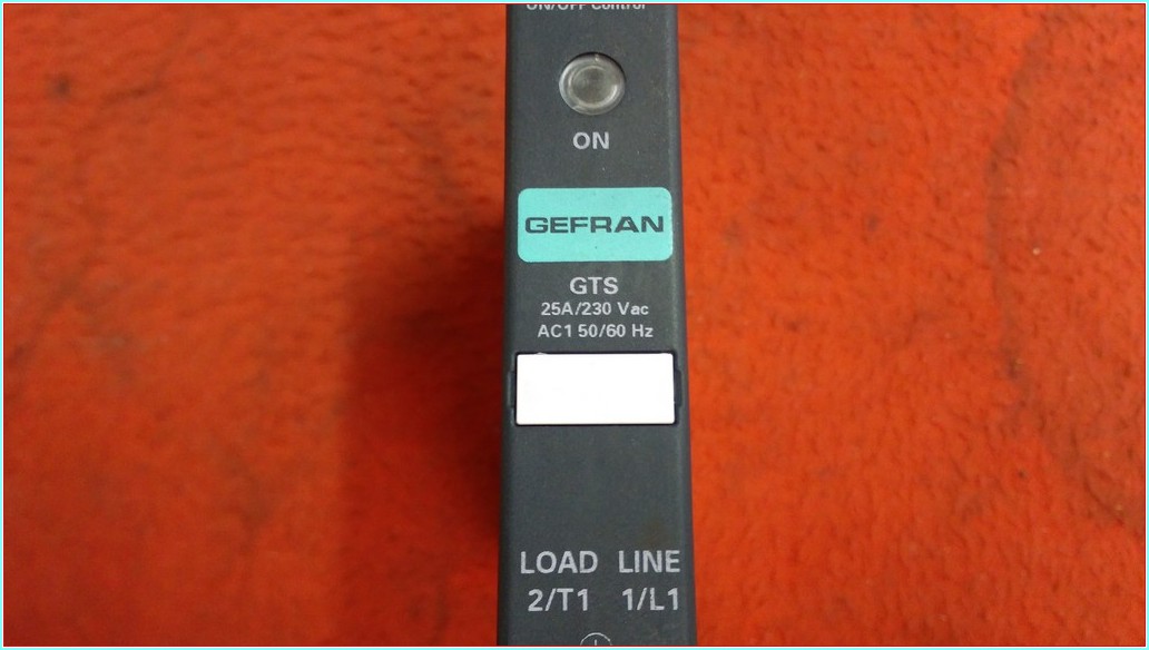 GEFRAN GTS 25/230-0 F000120  25A KATI HAL RÖLESİ