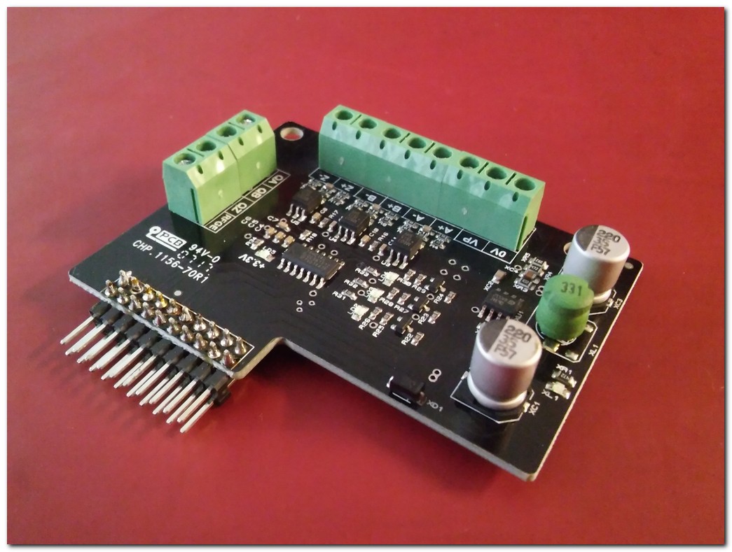 INVT ENCODER KARTI PCB 94V-0 0717 CHP.1156-70R1 İNVT ENKODER KARTI