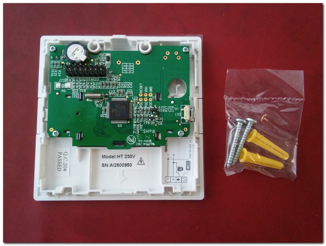 REHAU 13372301001 337230-001 ROOM THERMOSTAT SIFIR KUTULU ODA TERMOSTATI