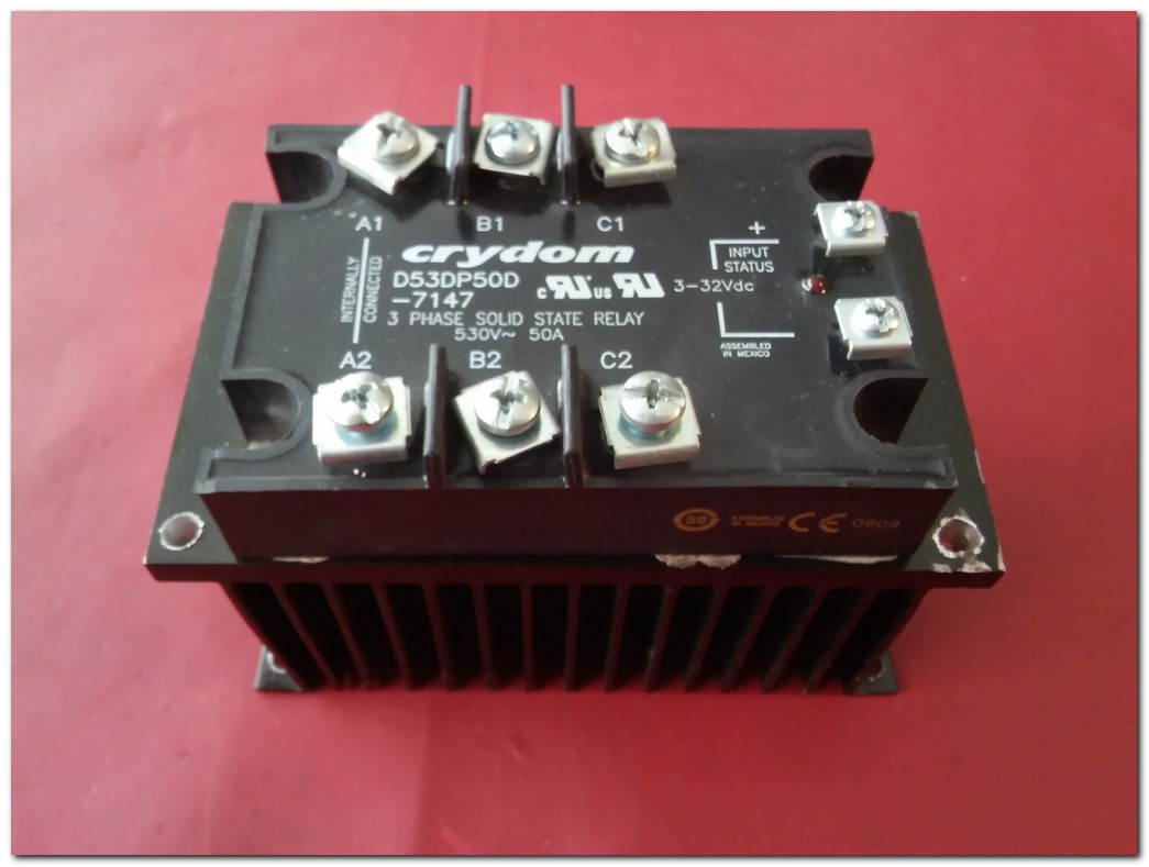 CRYDOM D53DP50D 7147 CY7180 SOLID STATE RELAY 50A SSR RÖLE KONTAKTÖR
