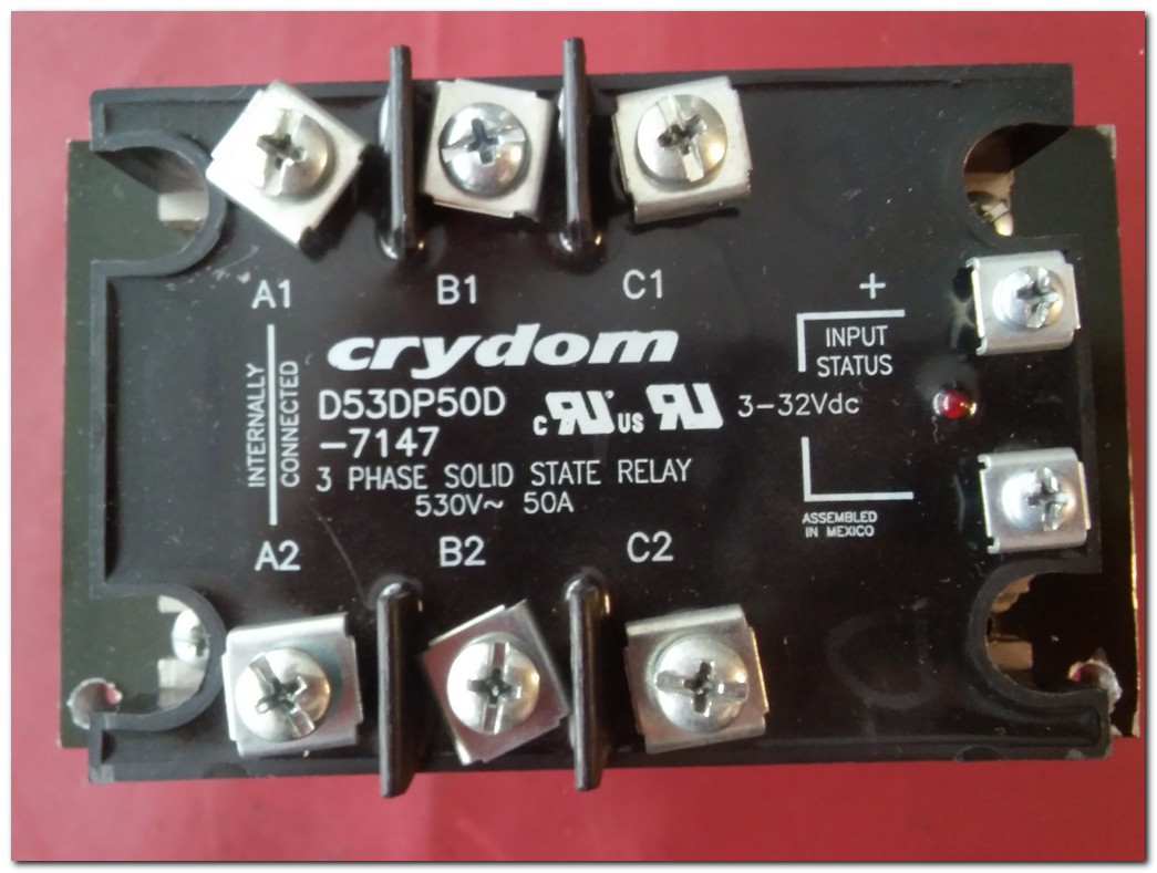 CRYDOM D53DP50D 7147 CY7180 SOLID STATE RELAY 50A SSR RÖLE KONTAKTÖR