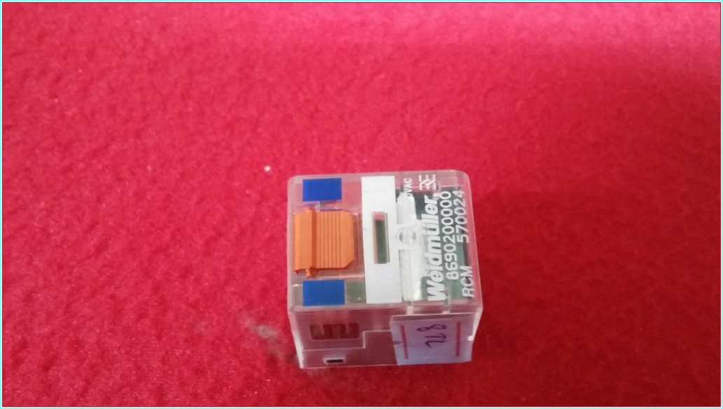 WEİDMÜLLER 8690200000 869020 24VDC 6A SIFIR 4 KONTAKLI MİNİ RÖLE