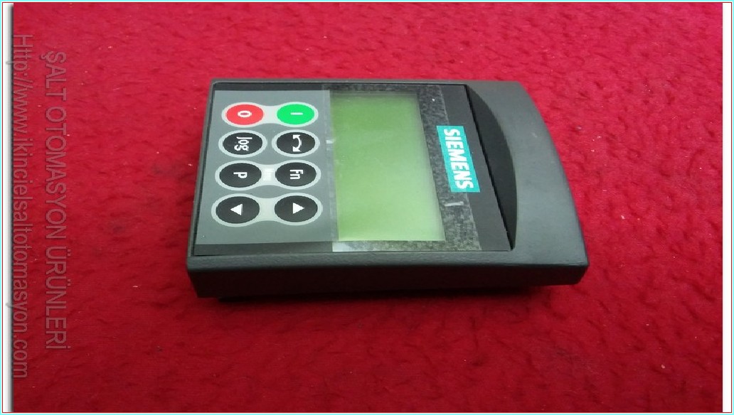 SIEMENS 6SE6400-0AP00-0AA1 MICROMASTER 4 ADVANCED OPERATOR PANEL AOP GELİŞMİŞ MODELİ