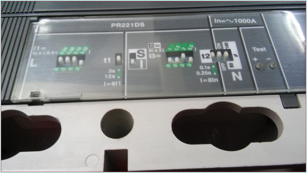 ABB SACE T6S 1000 1SDA060547R1 1SDA060548R1 SACE TMAX 1000A PR221DS TMŞ
