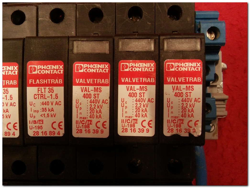 PHOENIX CONTACT FLT100 N-PE CTRL-1.5 FLASHTRAB FLT35 VAL-MS 400ST YILDIRIM AKIMI TUTUCU TAKIM
