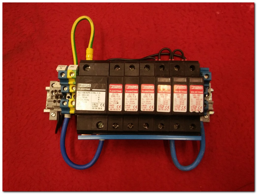 PHOENIX CONTACT FLT100 N-PE CTRL-1.5 FLASHTRAB FLT35 VAL-MS 400ST YILDIRIM AKIMI TUTUCU TAKIM