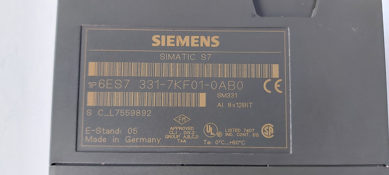 6ES7 331-7KF01-0AB0 6ES7331-7KF01-0AB0 SİEMENS