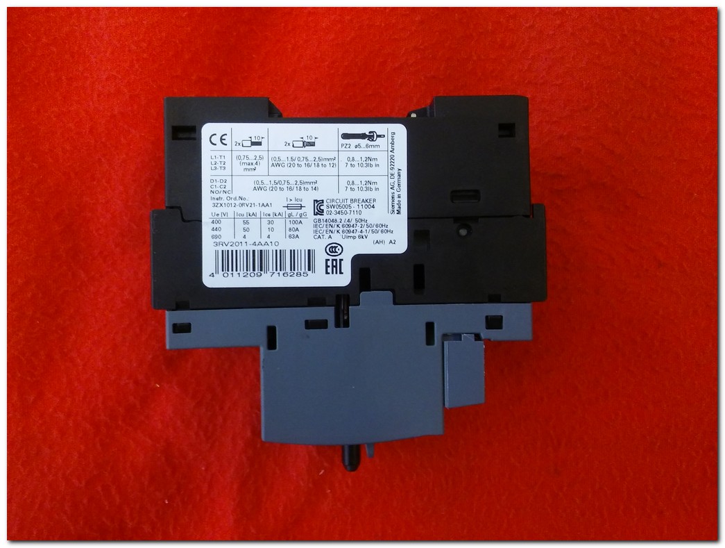 SIEMENS 3RV2011-4AA10 10-16A SIRIUS MOTOR KORUMA ŞALTERİ