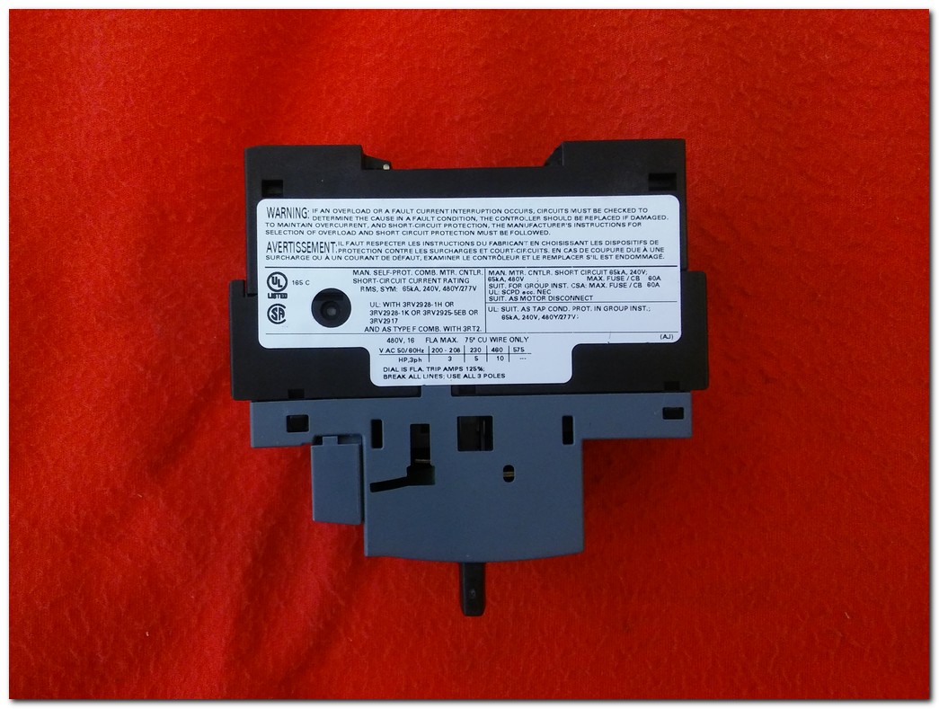 SIEMENS 3RV2011-4AA10 10-16A SIRIUS MOTOR KORUMA ŞALTERİ