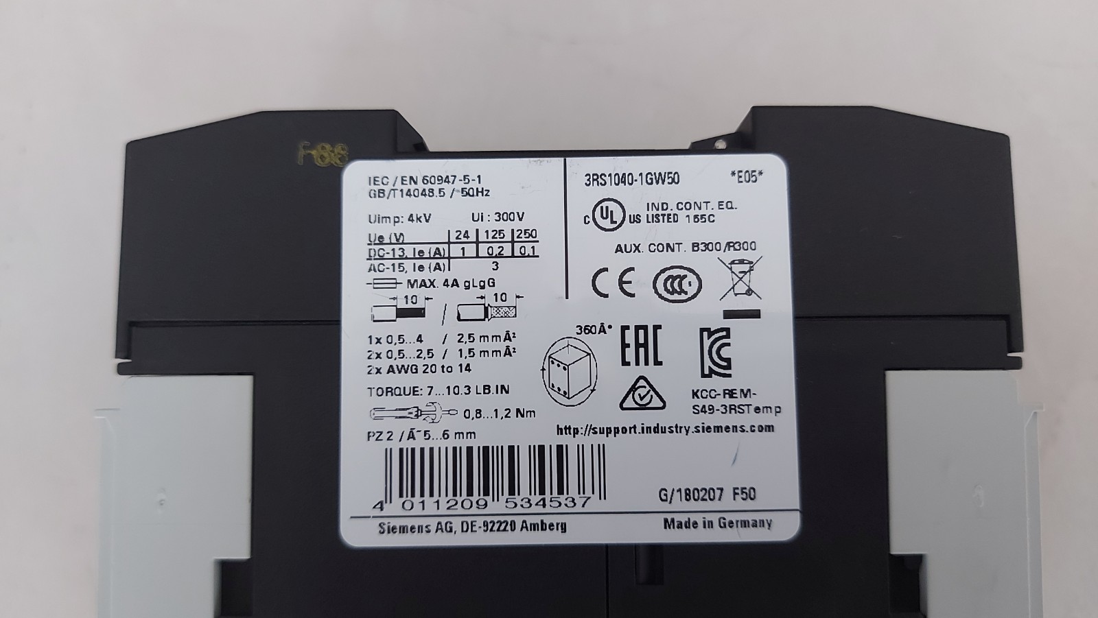 SİEMENS 3RS1040-1GW50