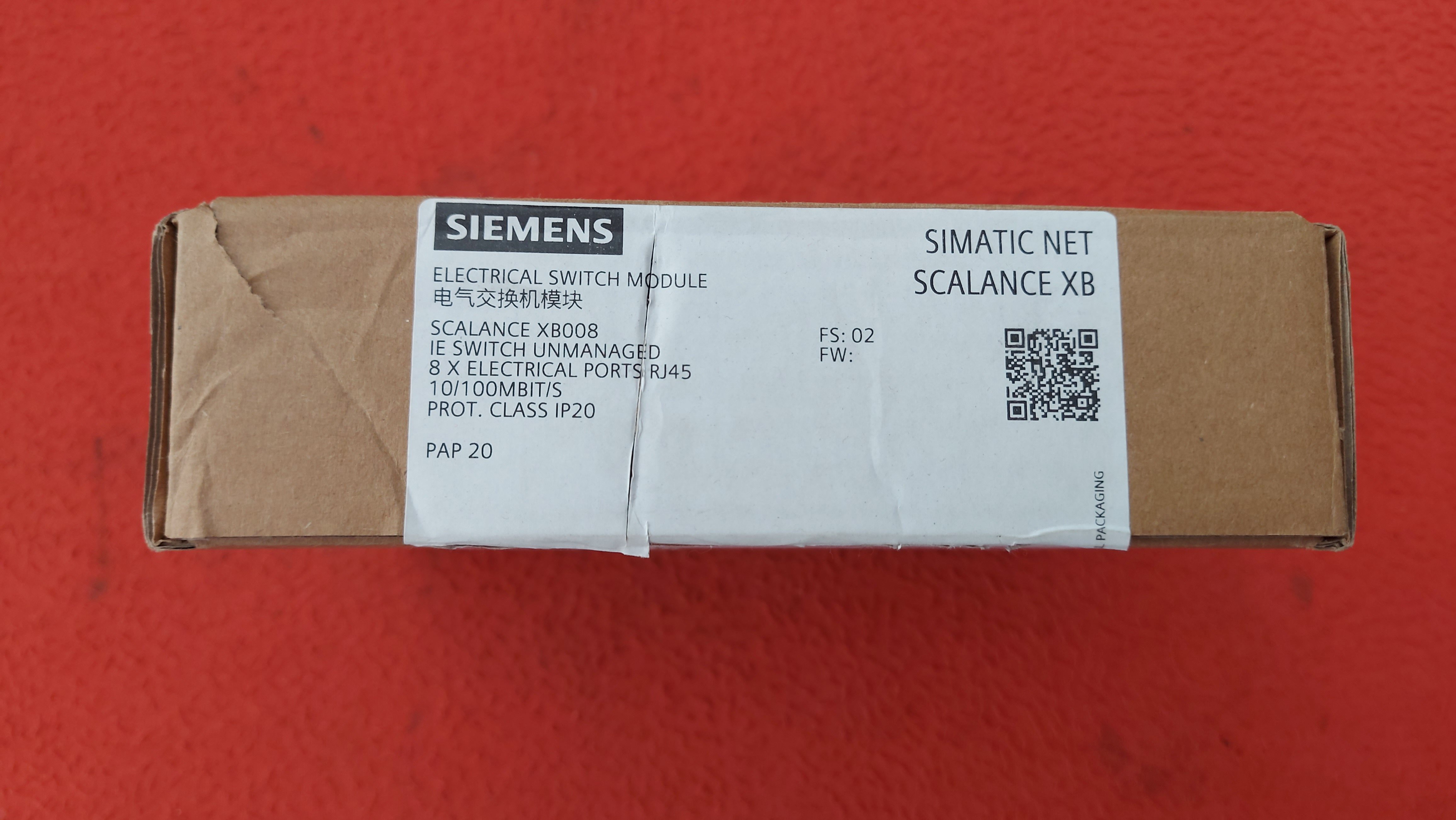 SİEMENS 6GK5008-0BA10-1AB2 SIMATIC NET SCALANCE XB 