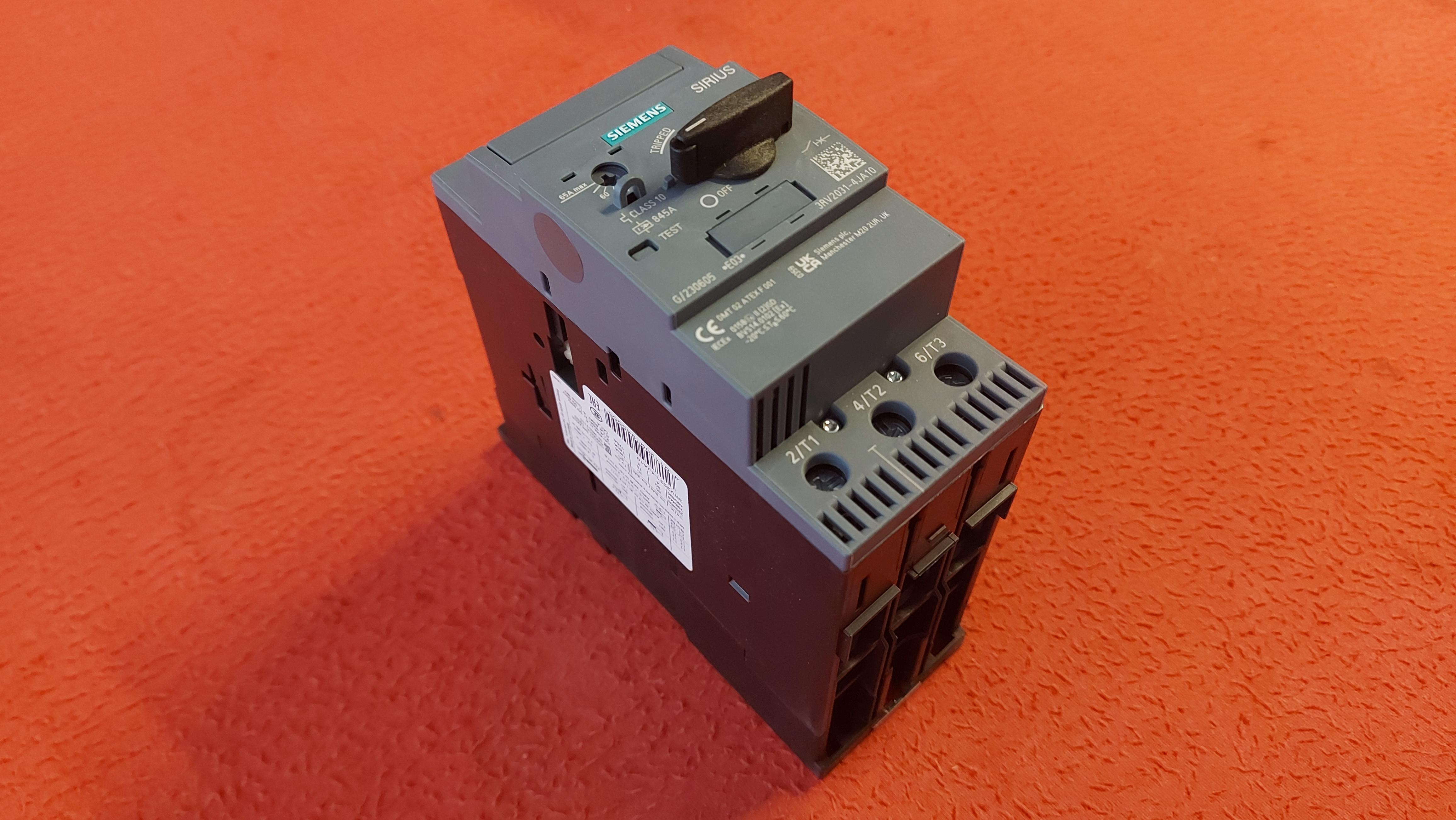 SİEMENS  3RV2031-4JA10 3RV2031 4JA10 3RV20314JA10 54-65 A MOTOR KORUMA ŞALTERİ