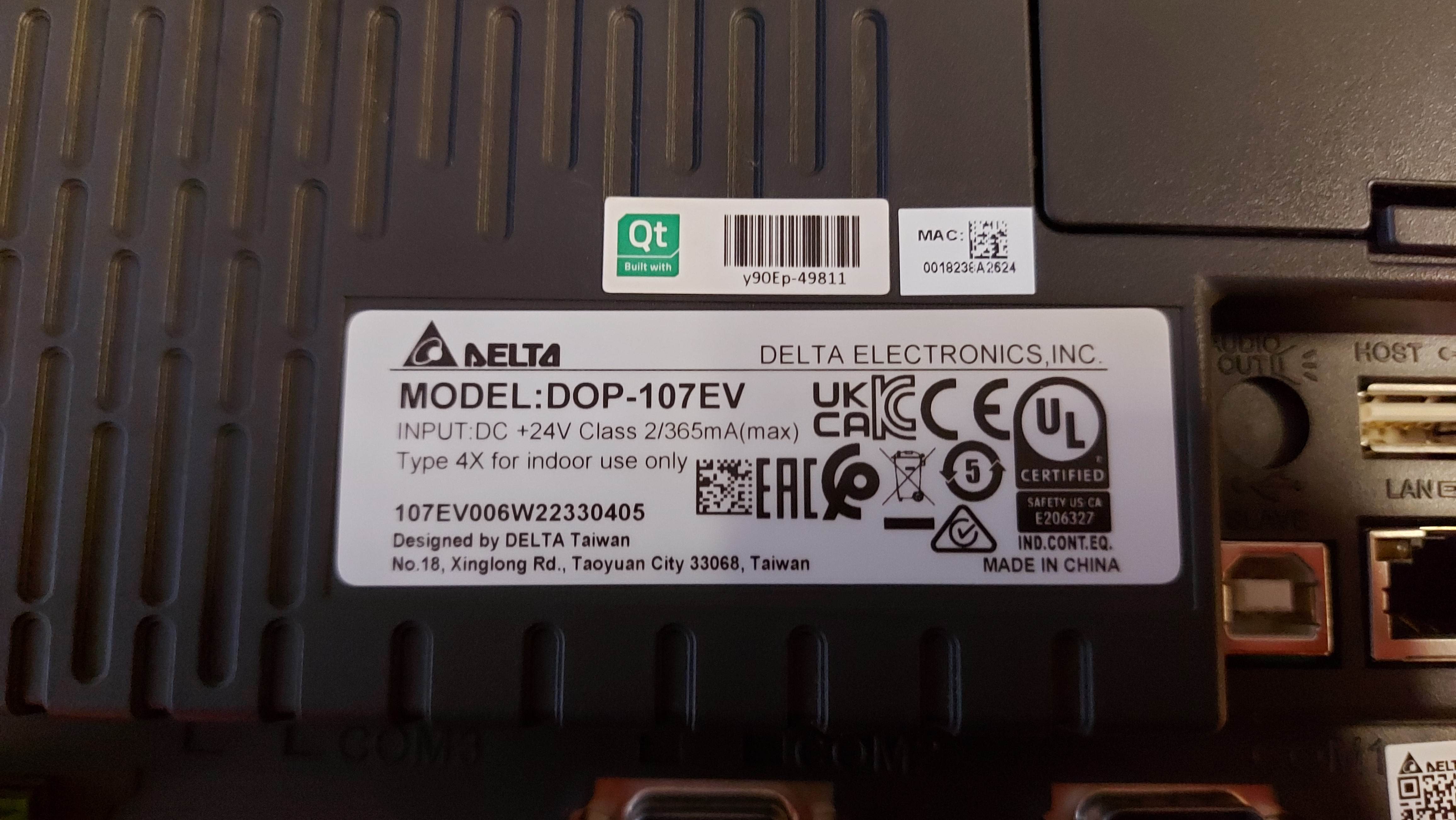 DELTA DOP-107EV DOP107EV DOP 107EV