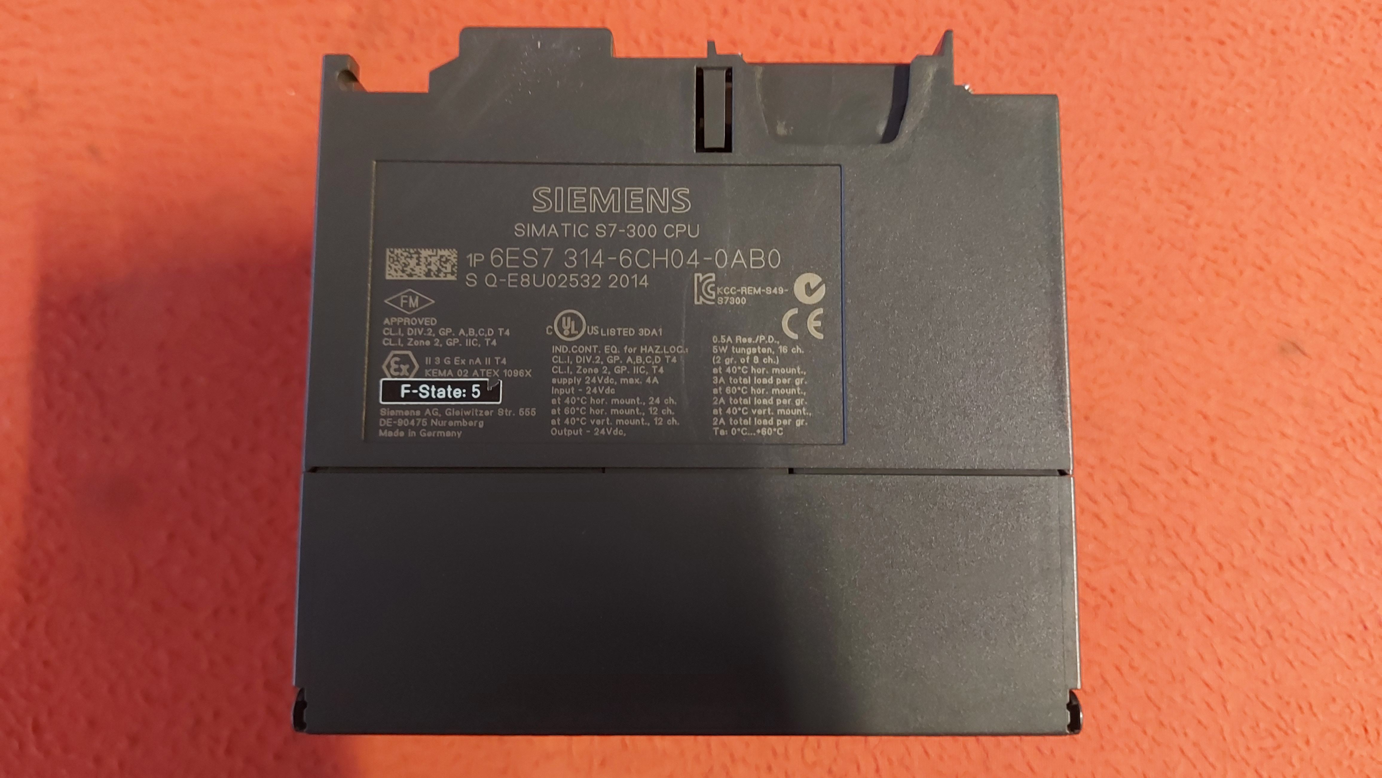 SİEMENS 6ES7 314-6CH04-0AB0 6ES7314-6CH04-0AB0 CPU314C-2DP