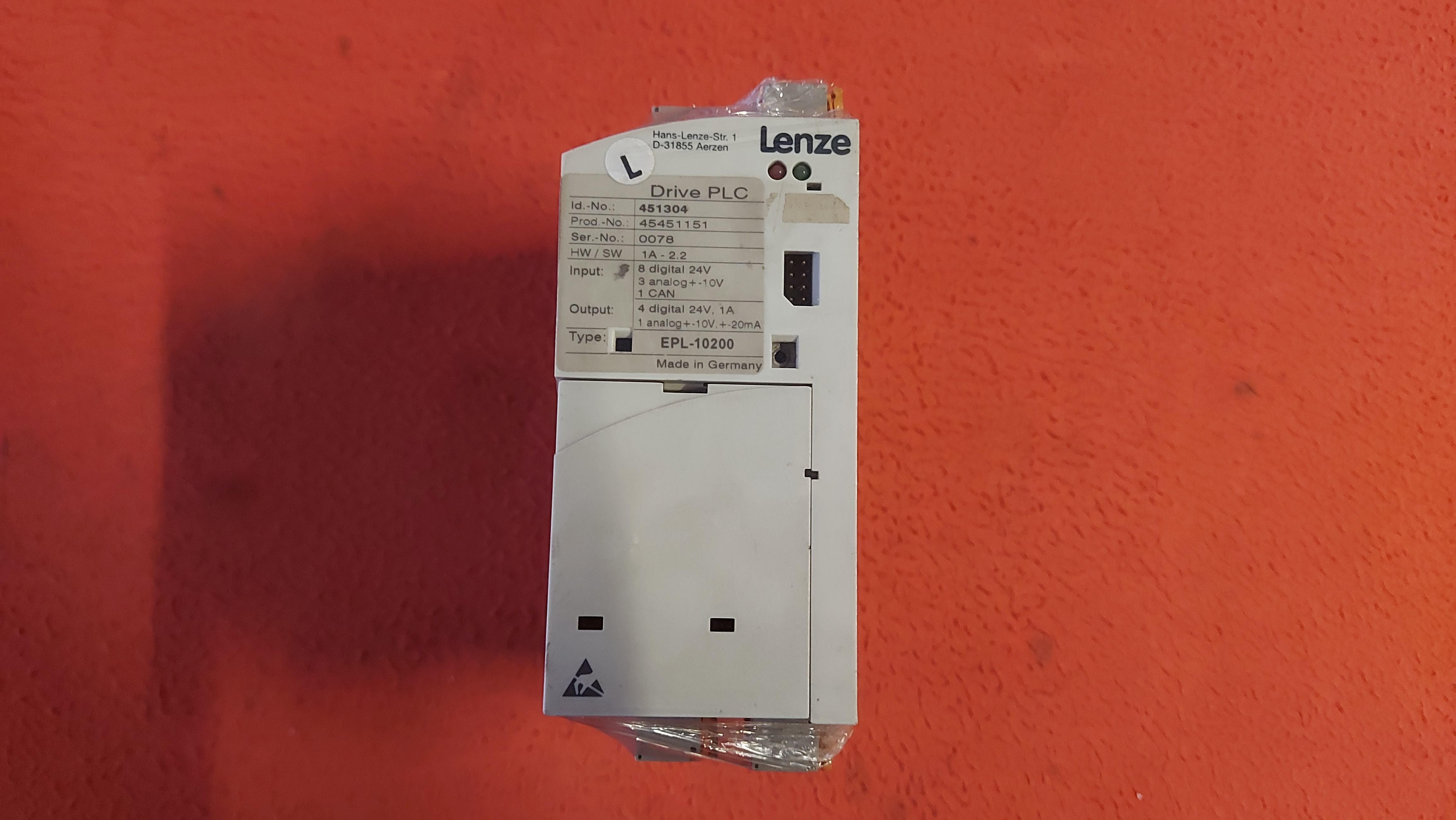 LENZE EPZ 10202 EPZ10202 467467 13329707