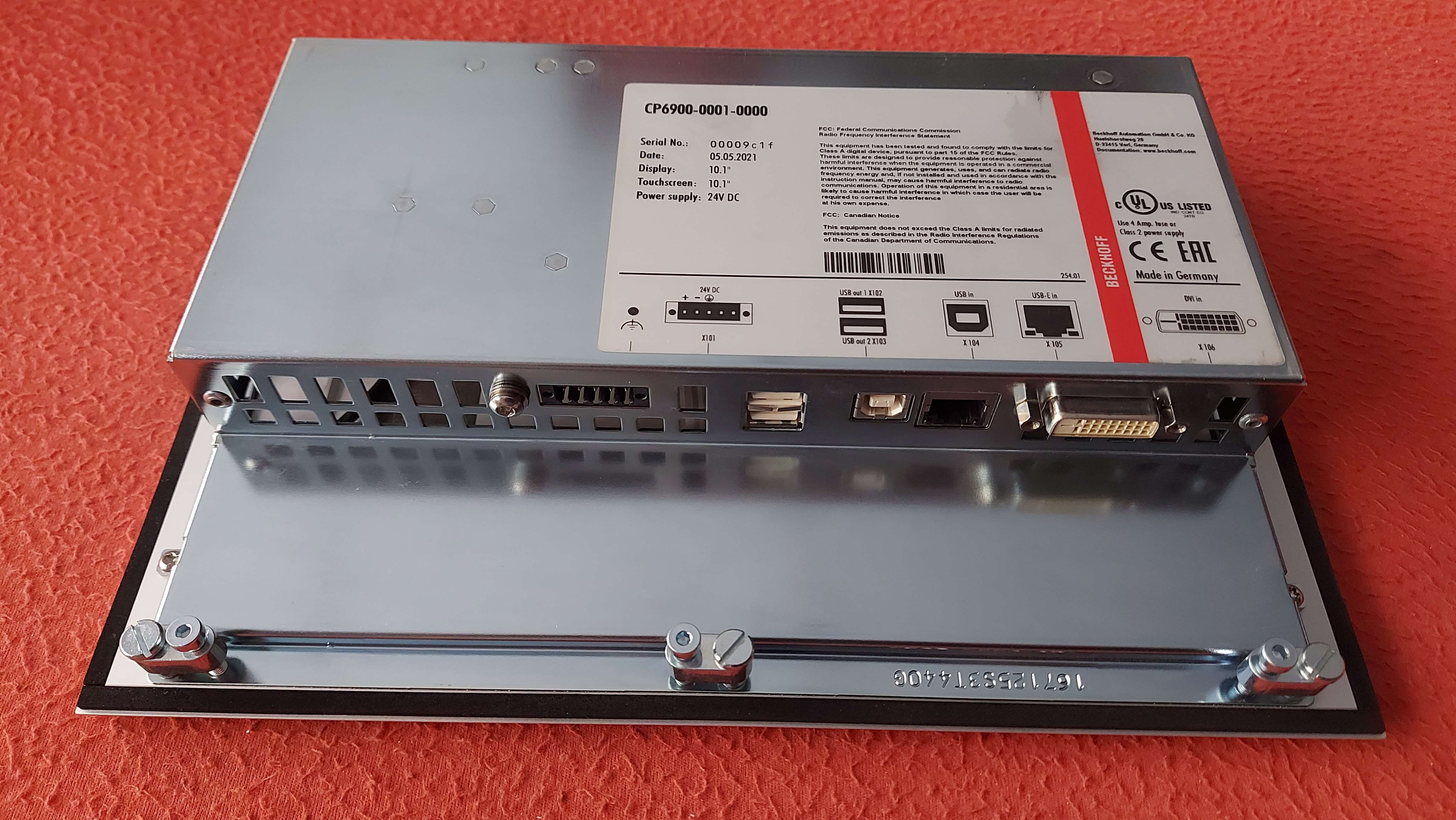CP6900-0001-0000 BECKHOFF 