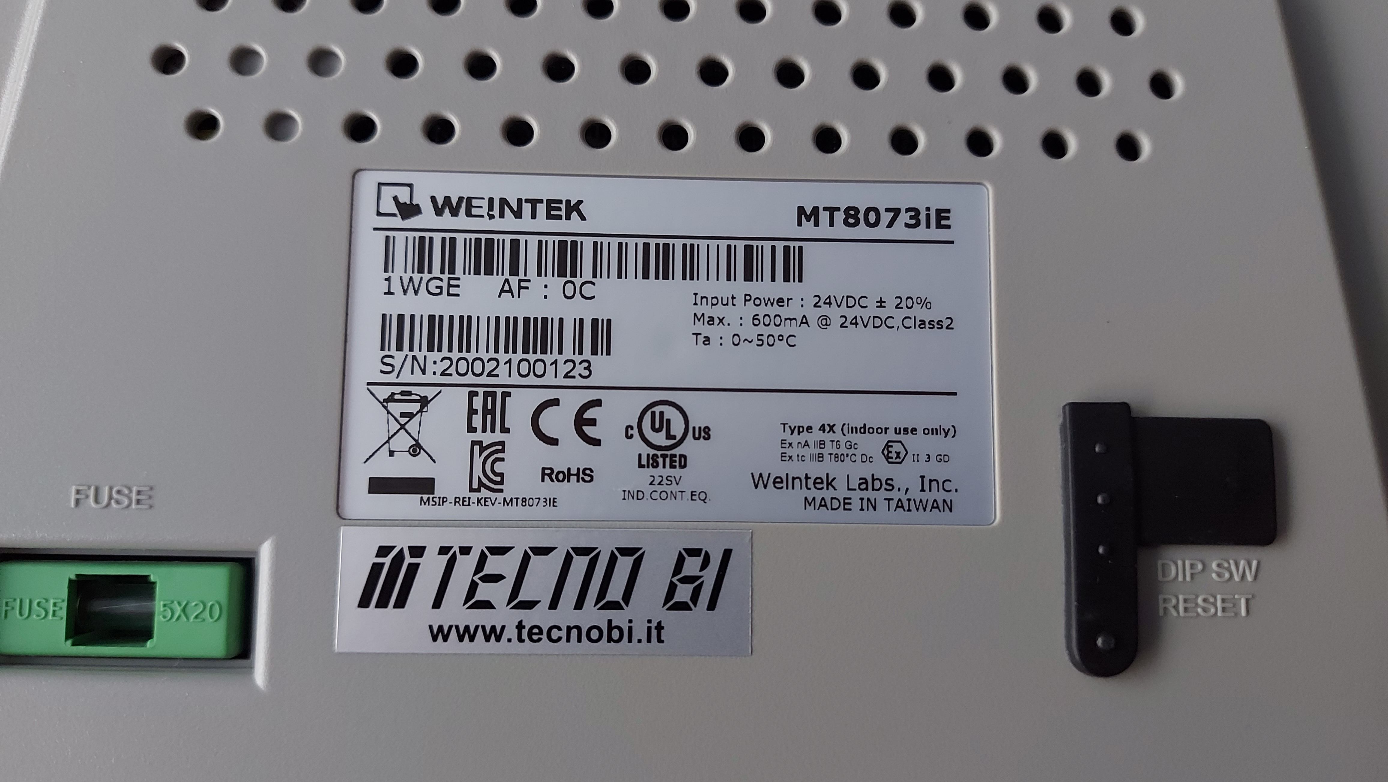 MT8073İE WEİNTEK