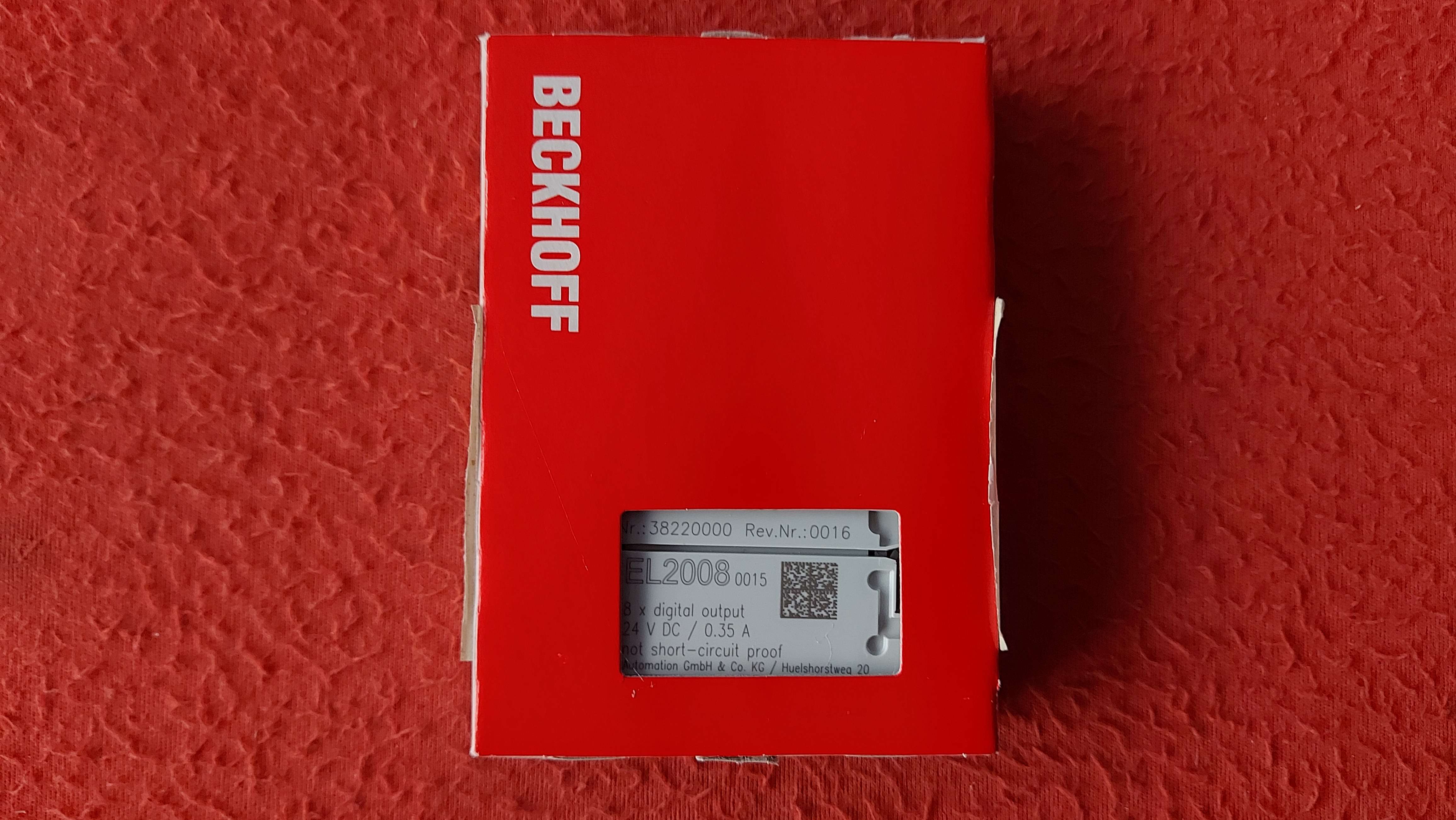BECKHOFF EL2008 8 X DİĞİTAL OUTPUT PLC EK MODÜL