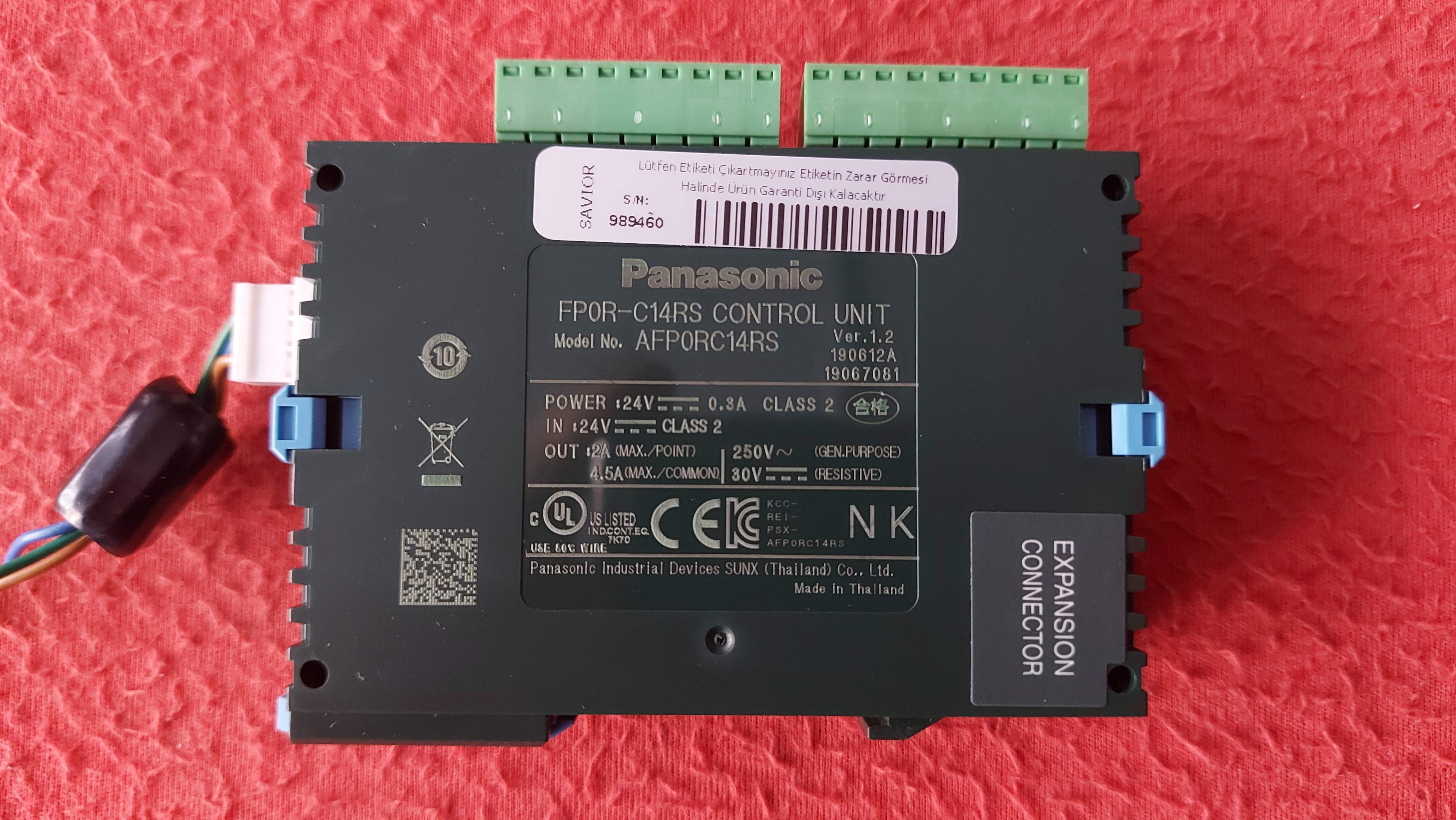 PANASONİC FP0R-C14RS AFP0RC14RS FPOR-C14RS AFPORC14RS