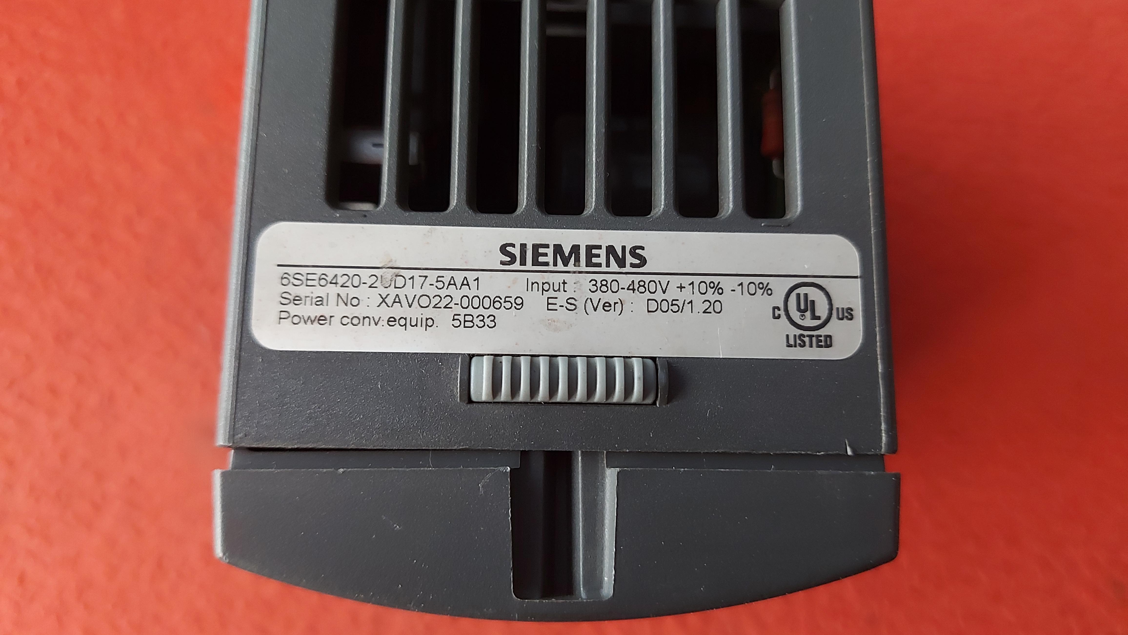 SİEMENS 6SE6420-2UD17-5AA1 