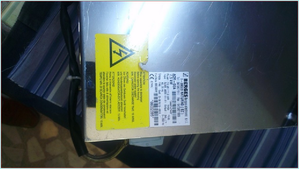 BERGES ACM-D2A 7,5KW SÜRÜCÜ INVERTER 7.5 KW DRIVER