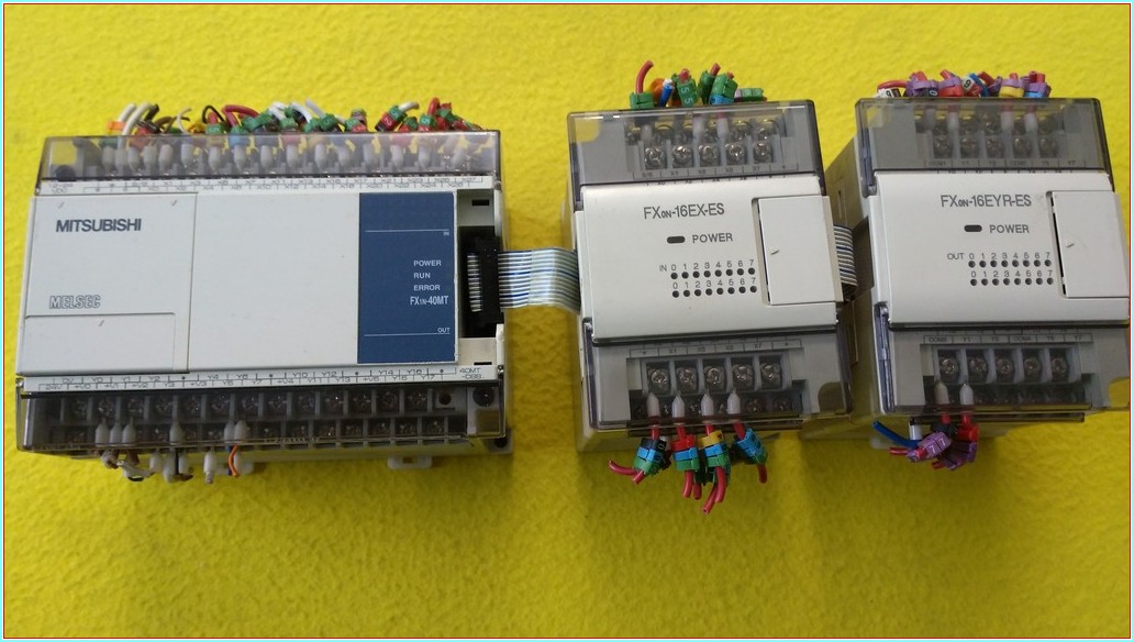 MITSUBISHI FX1N-40MT-DSS FXON-16EYR-ES/UL FXON-16EX-ES/UL TAM TAKIM PLC
