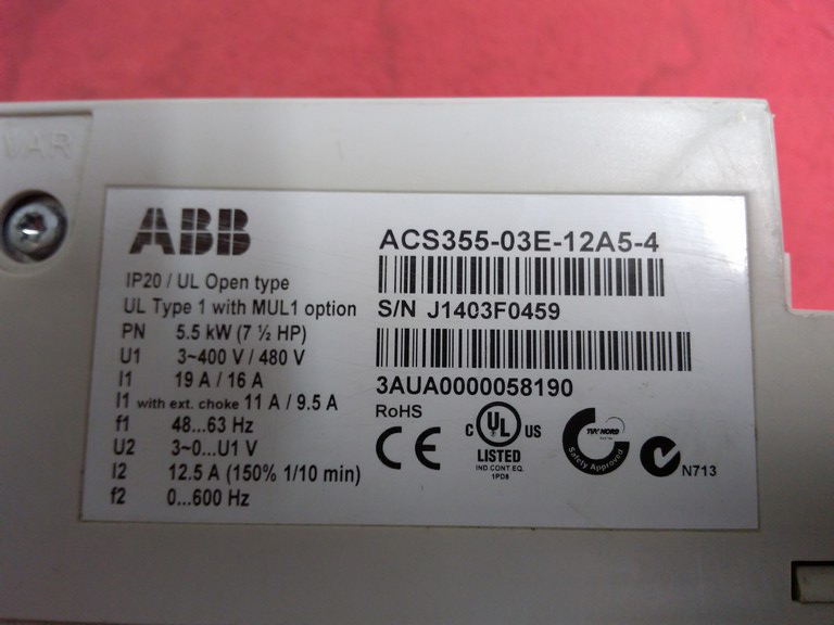 ABB ACS355-03E-12A5-4 ACS355 5,5KW SÜRÜCÜ