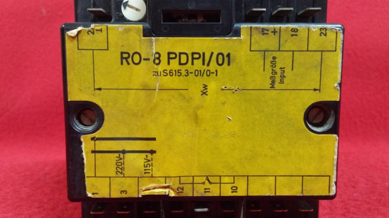 METRAWATT RO-8 PDPI-01 0/400C 96*96 ANALOG ÇOK FONKSİYONLU ISI KONTROL CİHAZI