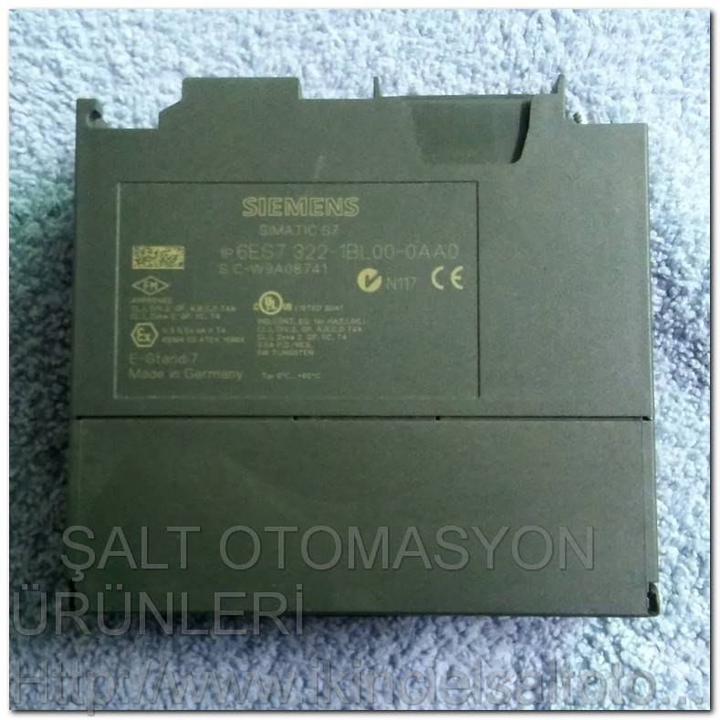 SIEMENS 6ES7 322-1BL00-0AA0 6ES7 322-1BL00-0AA0 SM322 DO 32 DC 24V 0,5A DIGITAL OUTPUT MODULE