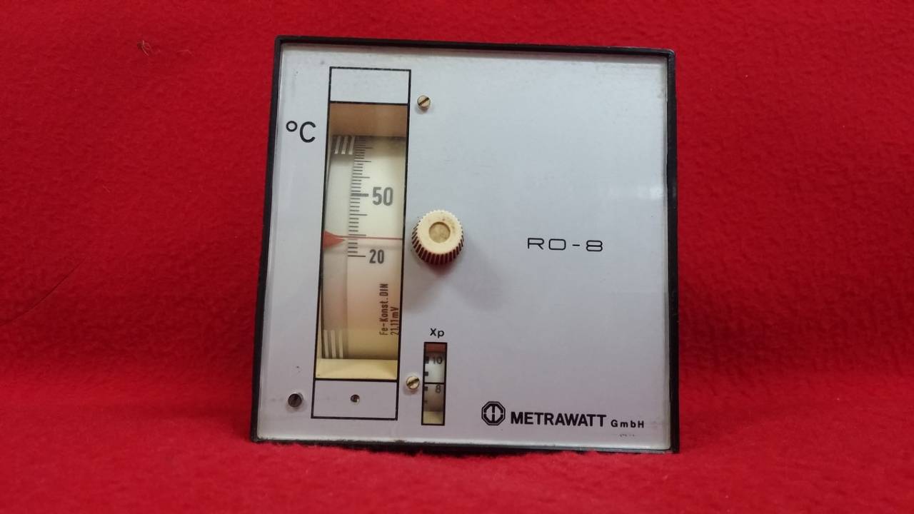 METRAWATT RO-8 PDPI-01 0/400C 96*96 ANALOG ÇOK FONKSİYONLU ISI KONTROL CİHAZI